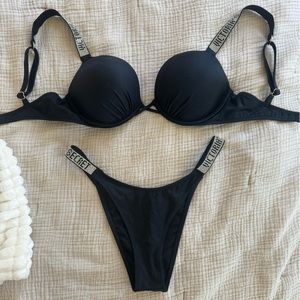 Victoria’s Secret black bikini